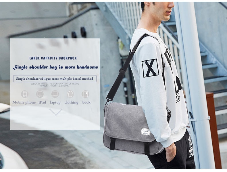 Men's Shoulder Messenger Bag