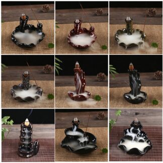 Beautiful Ceramic Backflow Incense Burners