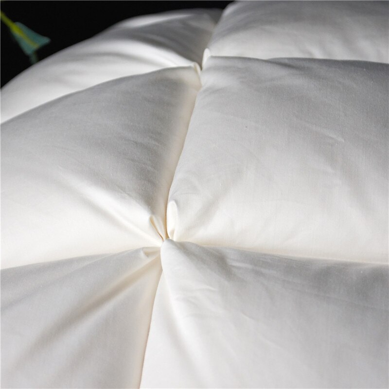 Natural Goose Down Rectangle Shaped Pillow for Sleeping 2 pcs Set