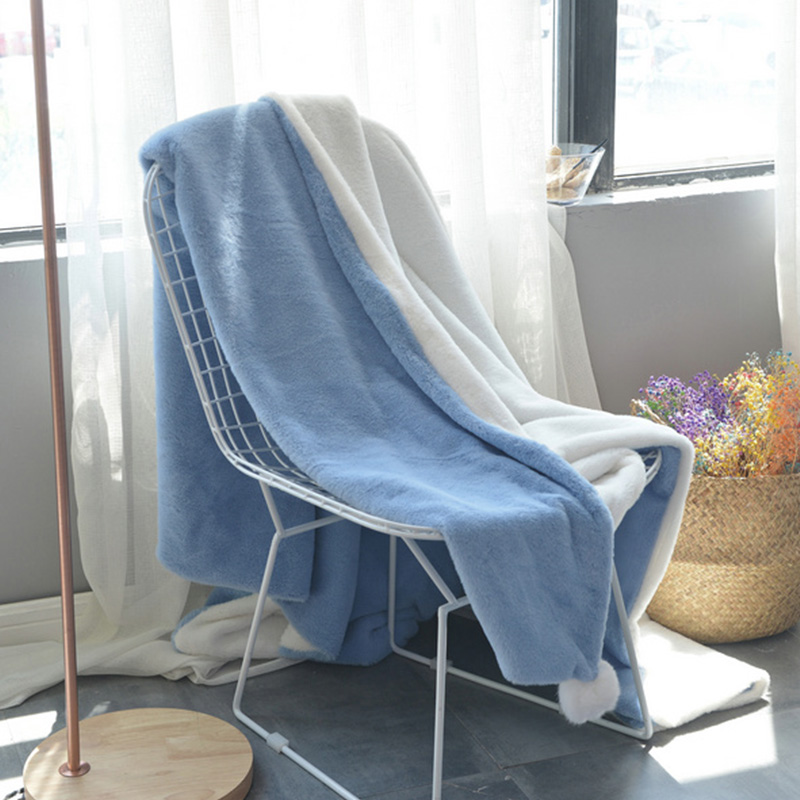 Faux Fur Plush Blanket