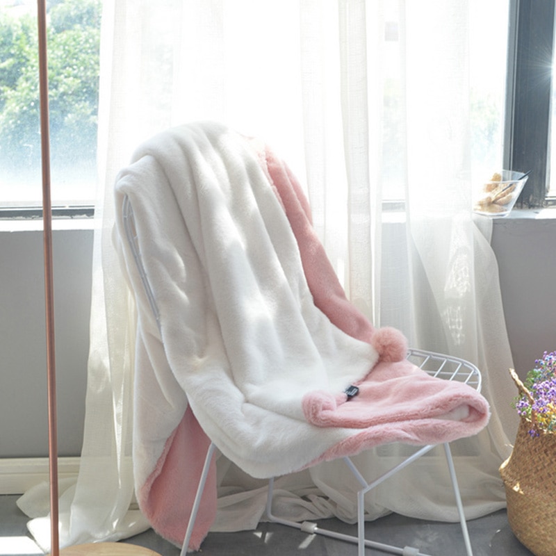 Faux Fur Plush Blanket