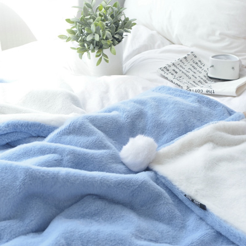 Faux Fur Plush Blanket