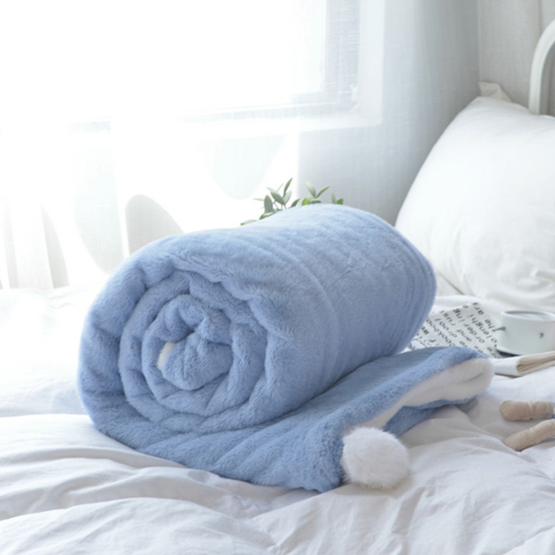 Faux Fur Plush Blanket
