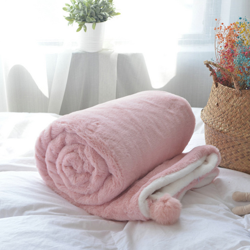 Faux Fur Plush Blanket