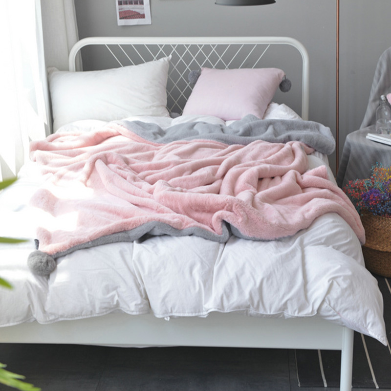 Faux Fur Plush Blanket