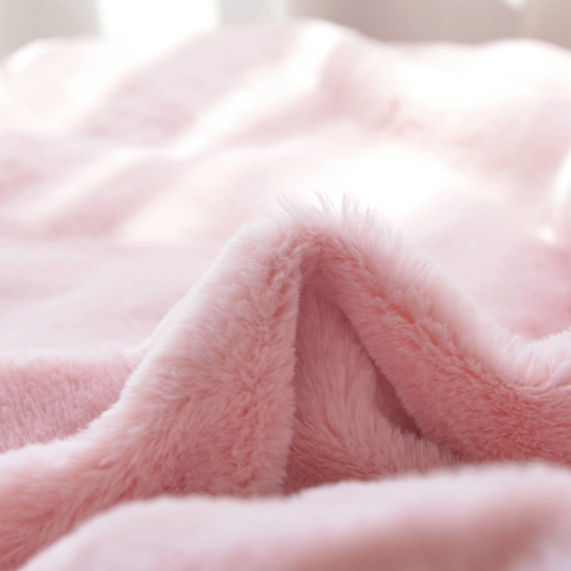 Faux Fur Plush Blanket