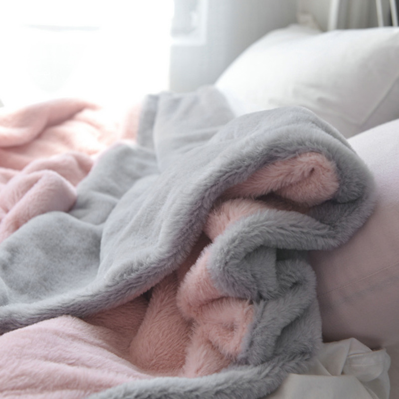 Faux Fur Plush Blanket