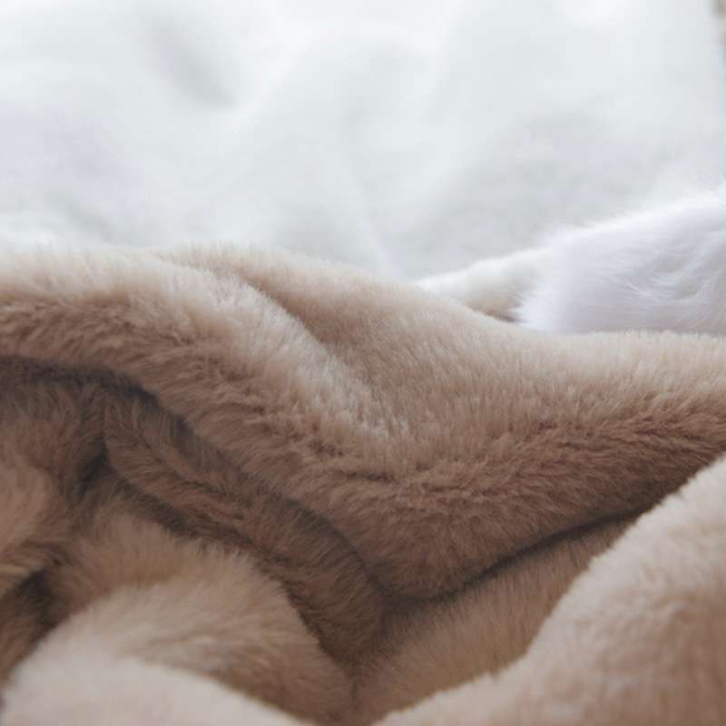 Faux Fur Plush Blanket