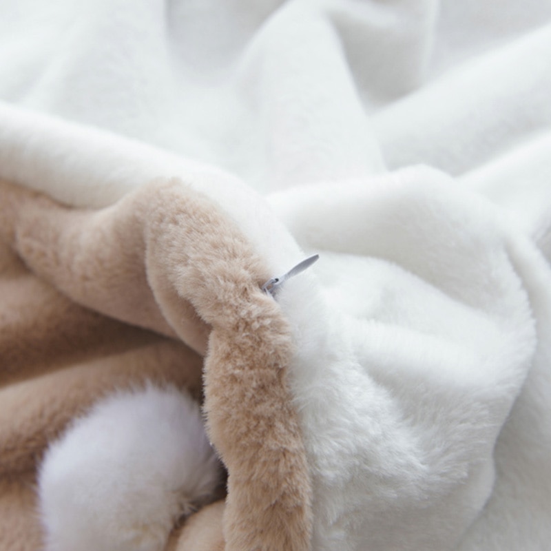 Faux Fur Plush Blanket