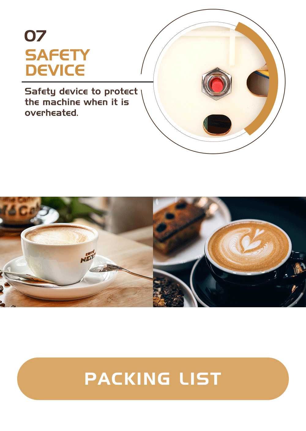 Electric Coffee Grinder with Aluminum Cup