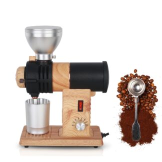 Electric Coffee Grinder with Aluminum Cup