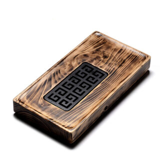 Traditional Chinese Wood Tea Tray