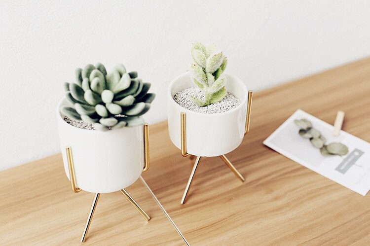 Nordic Minimalism Iron Vase