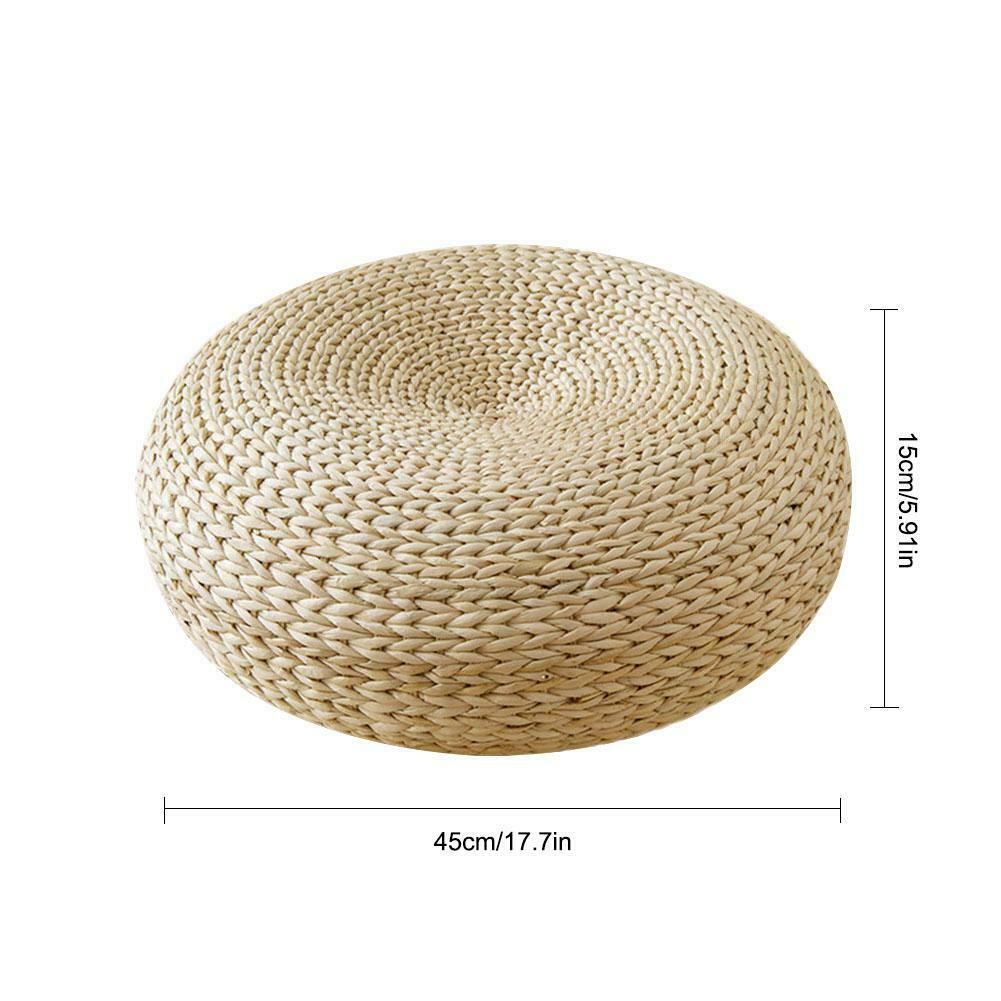 Woven Straw Tatami Cushion
