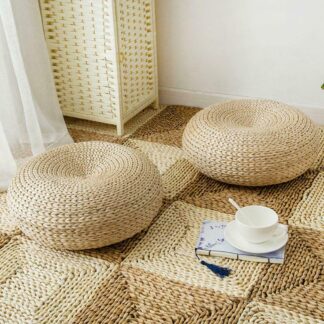Woven Straw Tatami Cushion