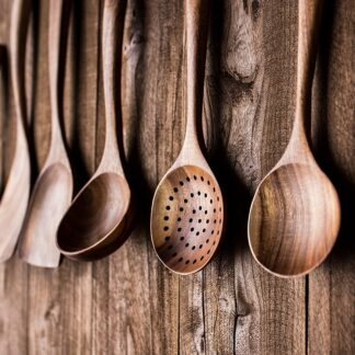 Natural Wood Cooking Spoons