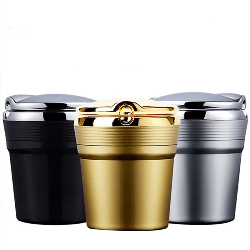 Universal Car Ashtray with LED Lights Universal Car Ashtray with LED Lights