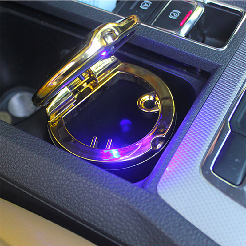 Universal Car Ashtray with LED Lights Universal Car Ashtray with LED Lights