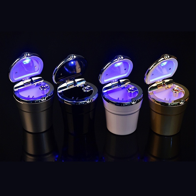 Universal Car Ashtray with LED Lights Universal Car Ashtray with LED Lights