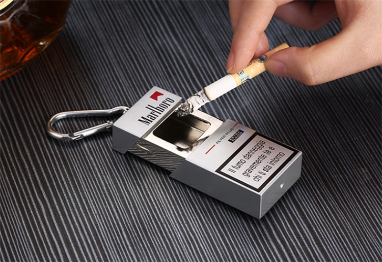 Creative Metal Portable Ashtray