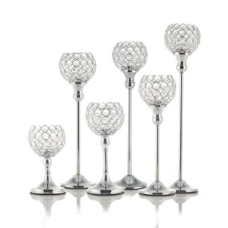 Crystal Candle Holders for Home Decoration