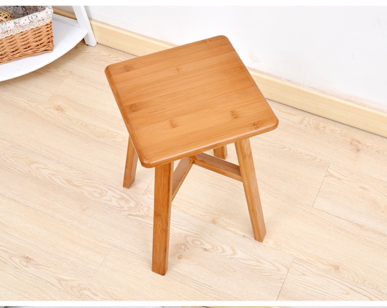 Natural Wooden Chairs for Dinning Room