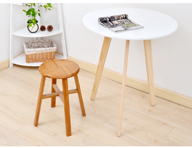 Natural Wooden Chairs for Dinning Room