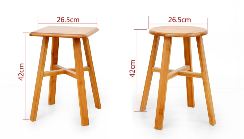 Natural Wooden Chairs for Dinning Room
